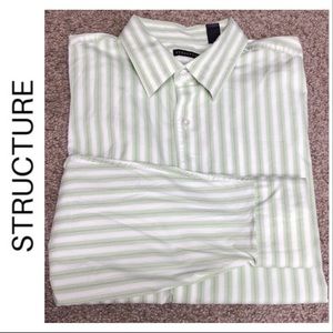 💕Mens Striped Structure Dress Shirt💕